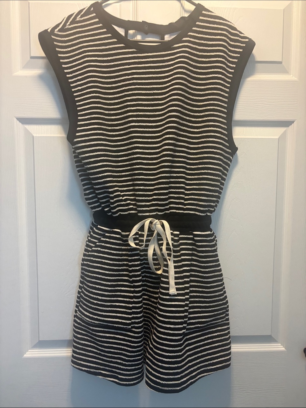 Black and White Romper